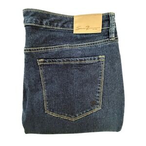 Seven7 Women's Skinny Jeans Dark Wash Size 16 Cotton Blend NWOT W357